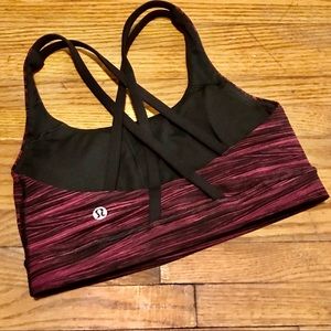 🍋 NWOT womens lululemon energy bra